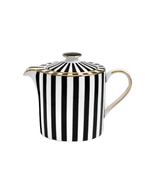 Simone Guidarelli Home striped teapot