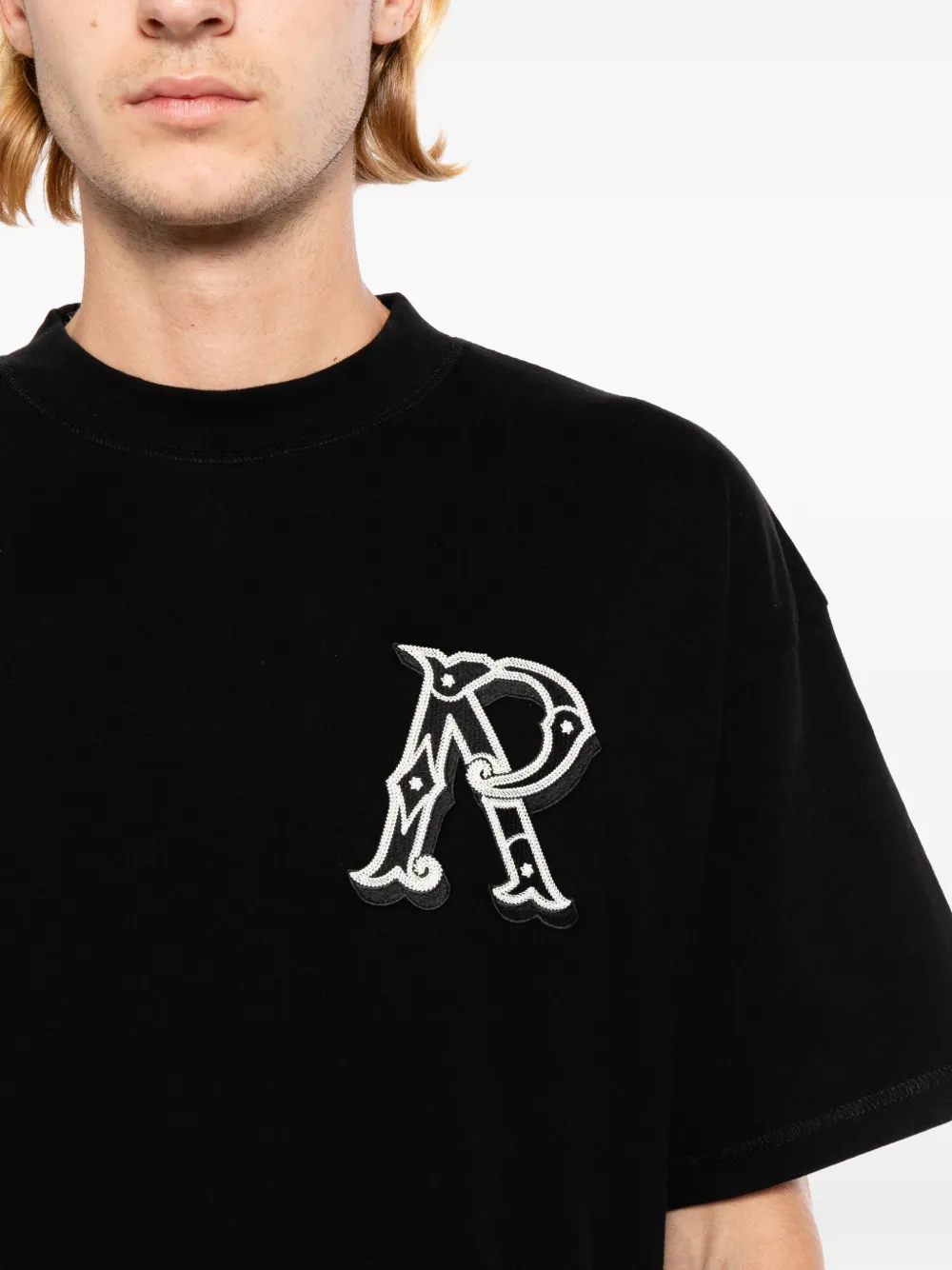 Represent Initial T-shirt Zwart
