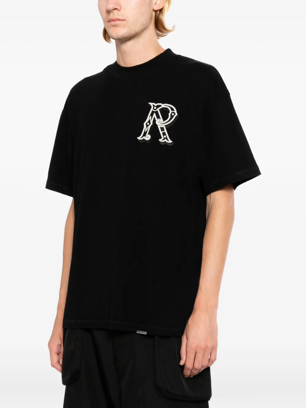 Represent Initial T-shirt Zwart