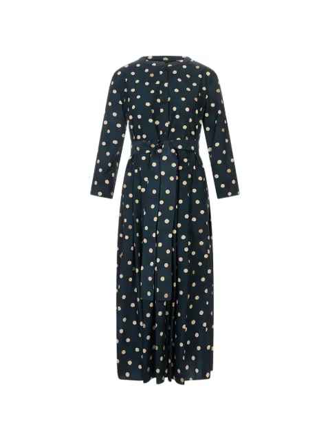 'S Max Mara polka-dot belted dress