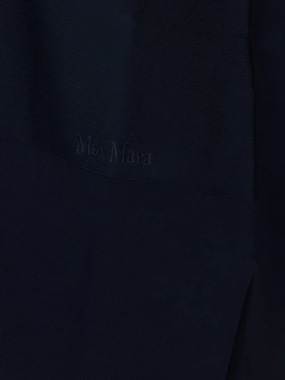  Max Mara Jersey Con Logo Bordado - Azul 