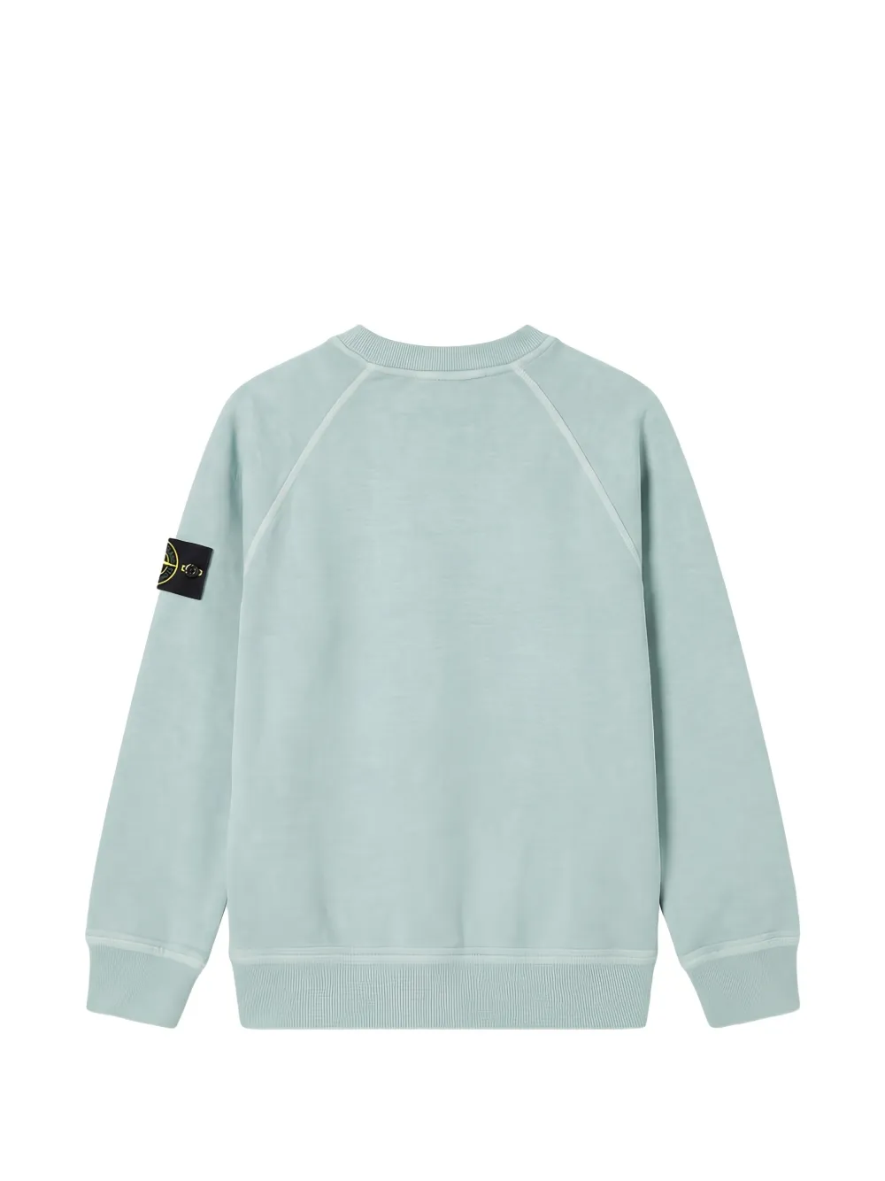 Stone Island Junior Old trui met logo-patch Blauw