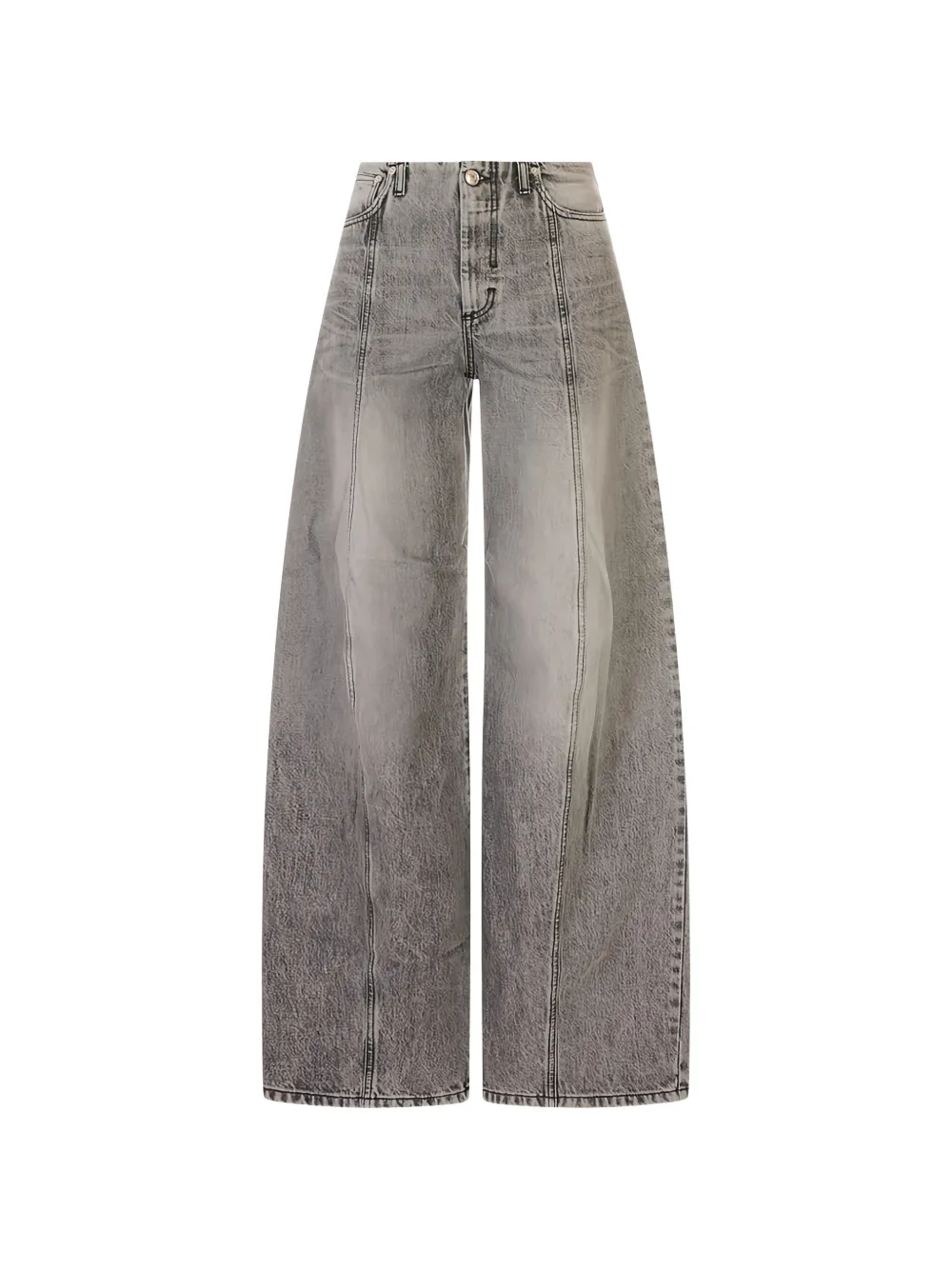 Sportmax wide-leg jeans - Grau