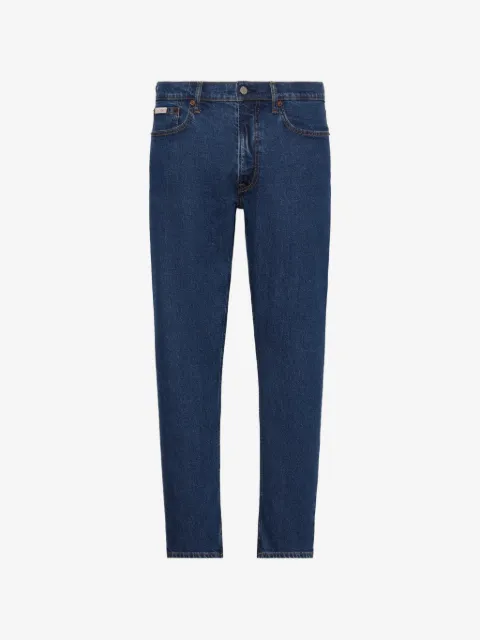 Calvin Klein logo-patch jeans