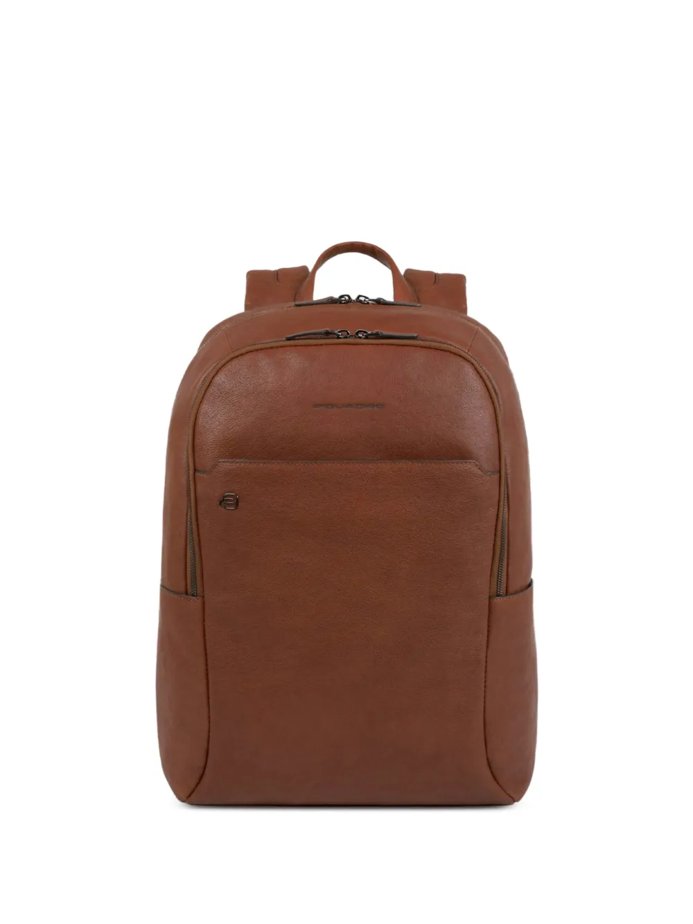 PIQUADRO grained-leather backpack | Brown | Image 1