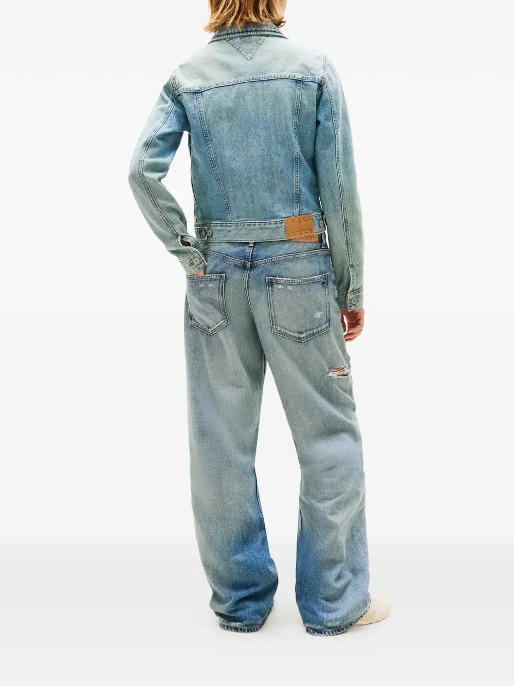 Tommy Jeans Denim jack Blauw