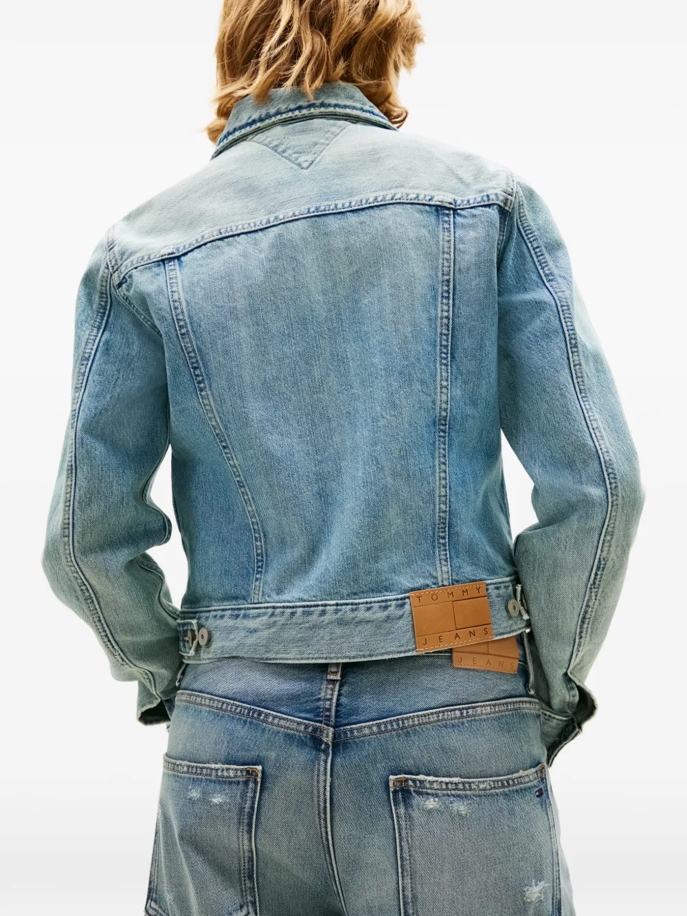 Tommy Jeans Denim jack Blauw