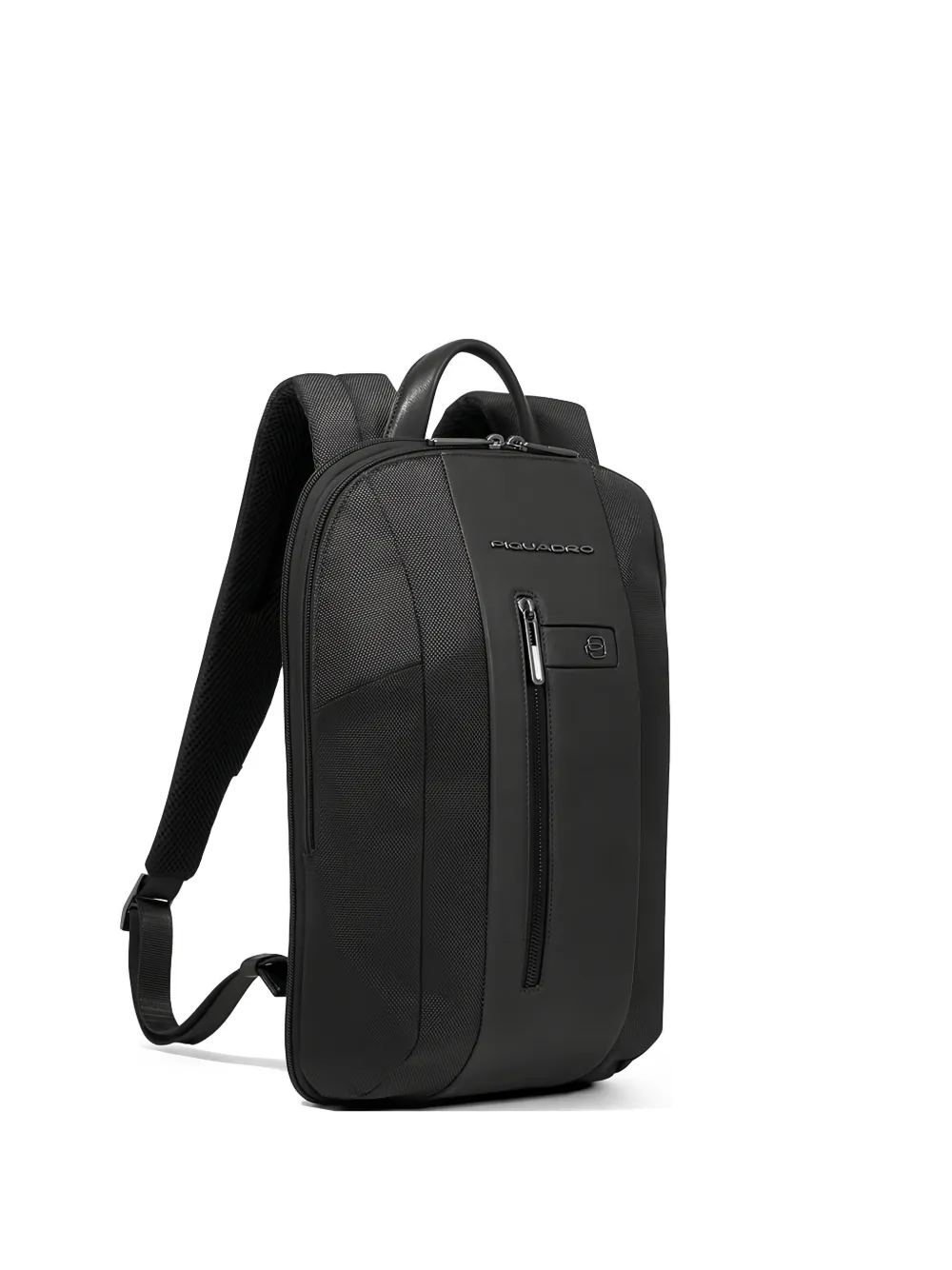 PIQUADRO expandable slim backpack - Nero