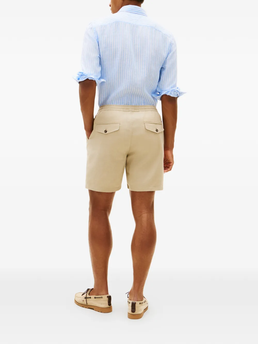Tommy Hilfiger Shorts met trekkoord Beige