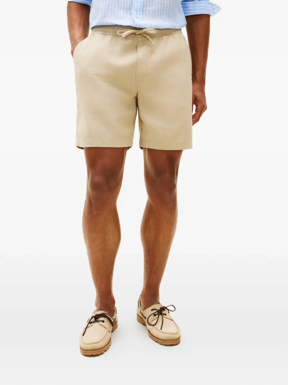 Tommy Hilfiger Shorts met trekkoord Beige