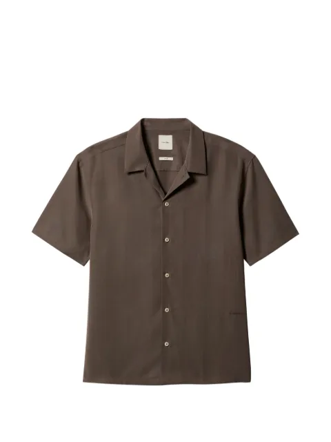 Calvin Klein short-sleeved camp-collar shirt