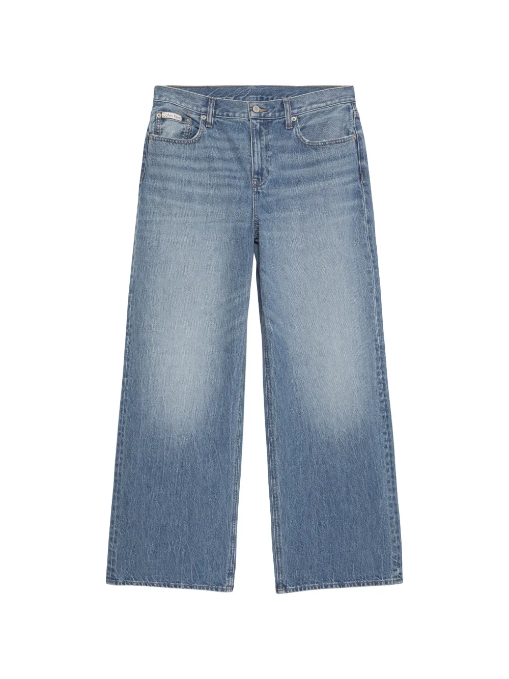 Calvin Klein wide-leg jeans - Blu