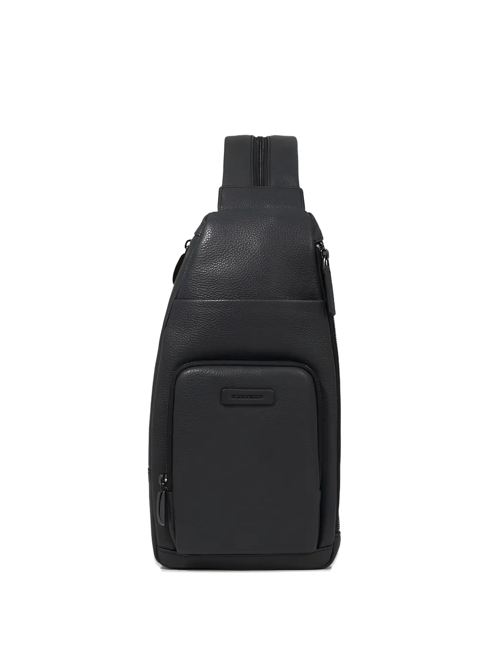 PIQUADRO Modus Restyling leather sling bag - Nero