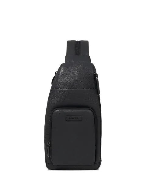 PIQUADRO Modus Restyling leather sling bag