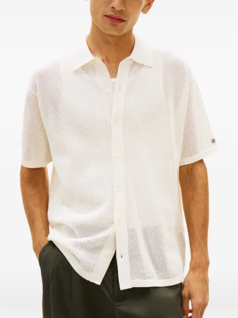 Tommy Hilfiger New York waffle knit short-sleeve shirt