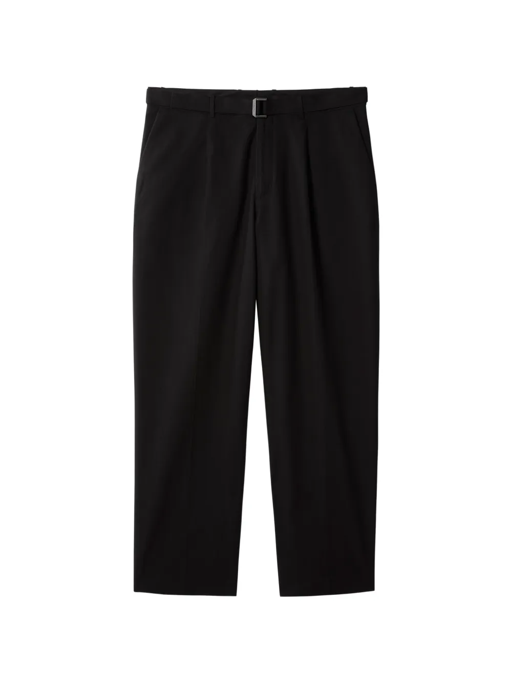 Calvin Klein belted pleat-detail trousers - Braun