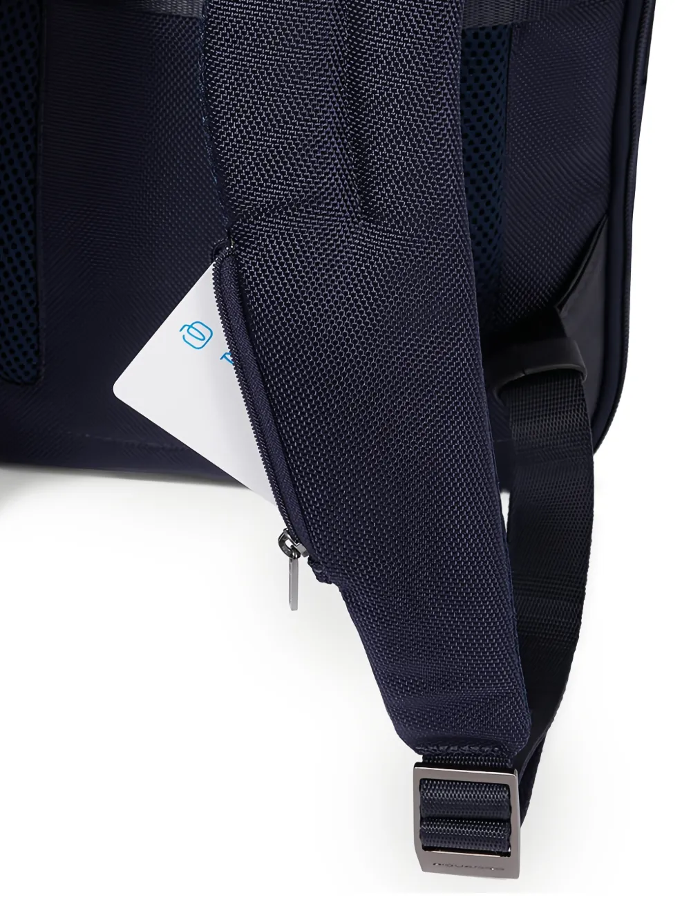 PIQUADRO Uitbreidbare laptop rugzak Blauw