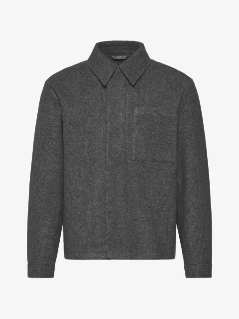 Calvin Klein Tech filled shirt jacket