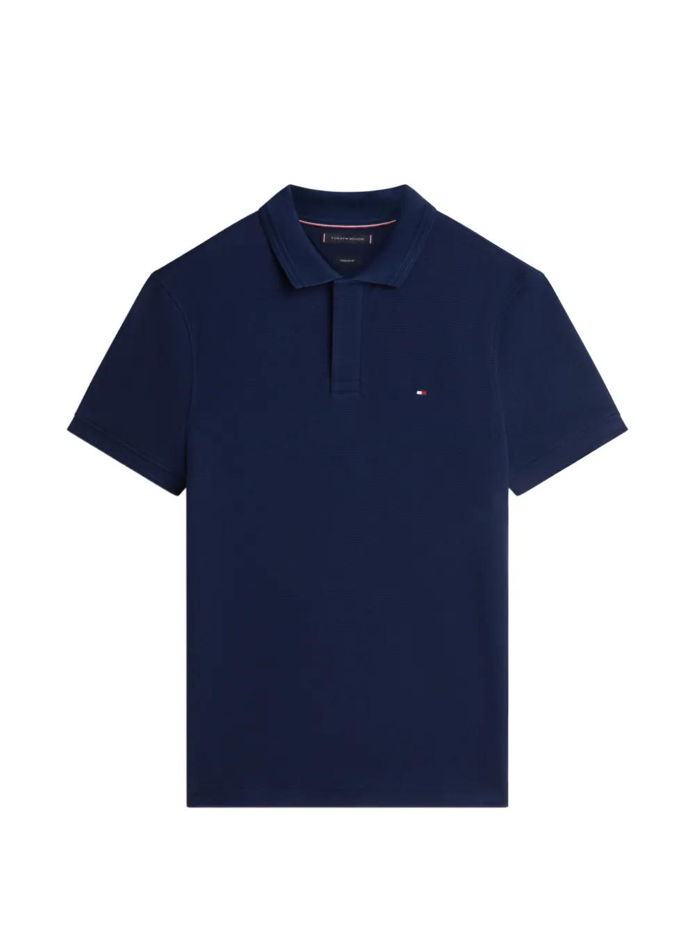 Tommy Hilfiger 1985 logo-patch piqué polo shirt - Blu