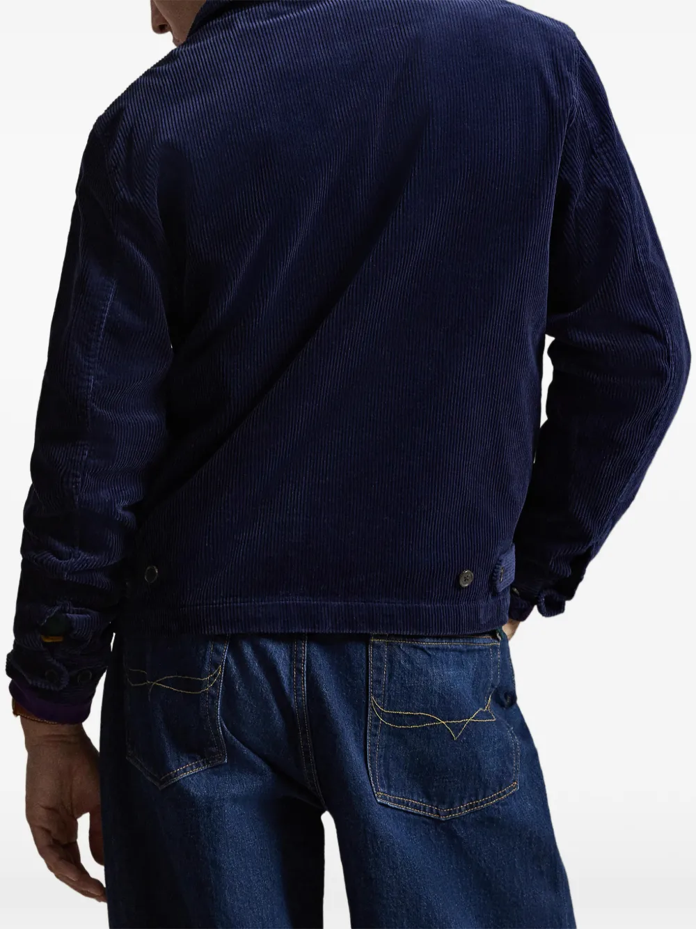 Polo Ralph Lauren Wynton ribfluwelen lichtgewicht jack Blauw