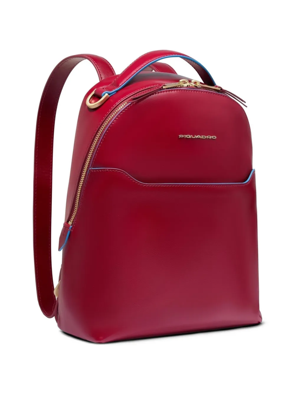 PIQUADRO Rugzak met logoplakkaat Rood