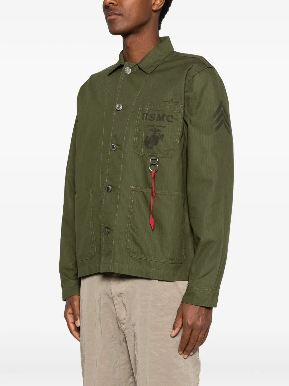 Alpha Industries P-41 HBT jack Groen