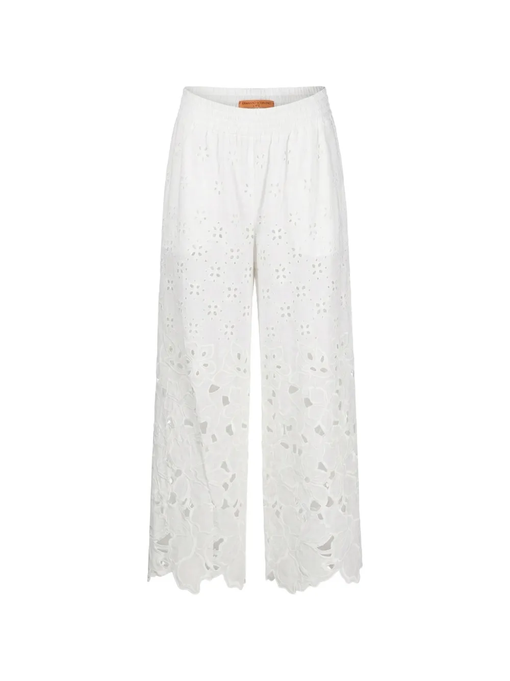 Ermanno Scervino openwork trousers - Bianco