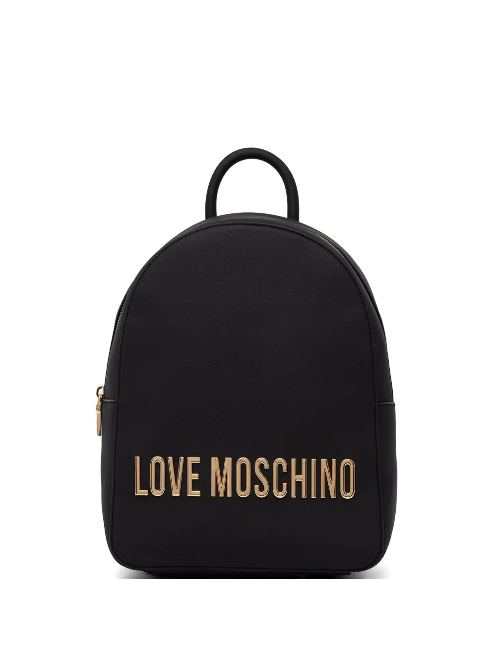 Love Moschino logo-plaque backpack - Nero