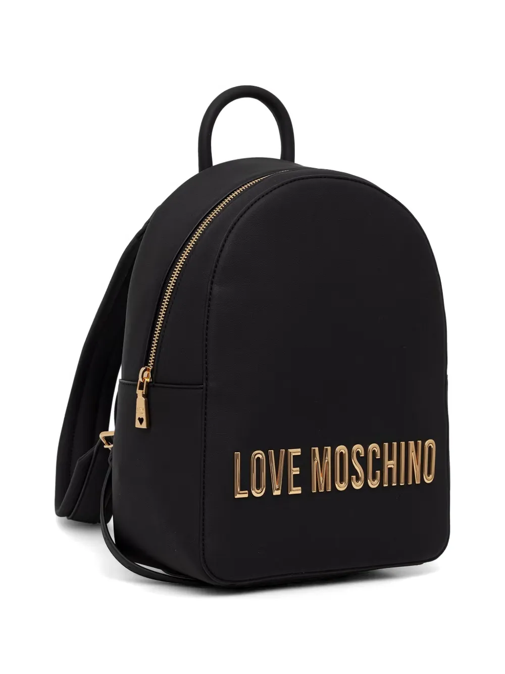 Love Moschino Rugzak met logoplakkaat Zwart