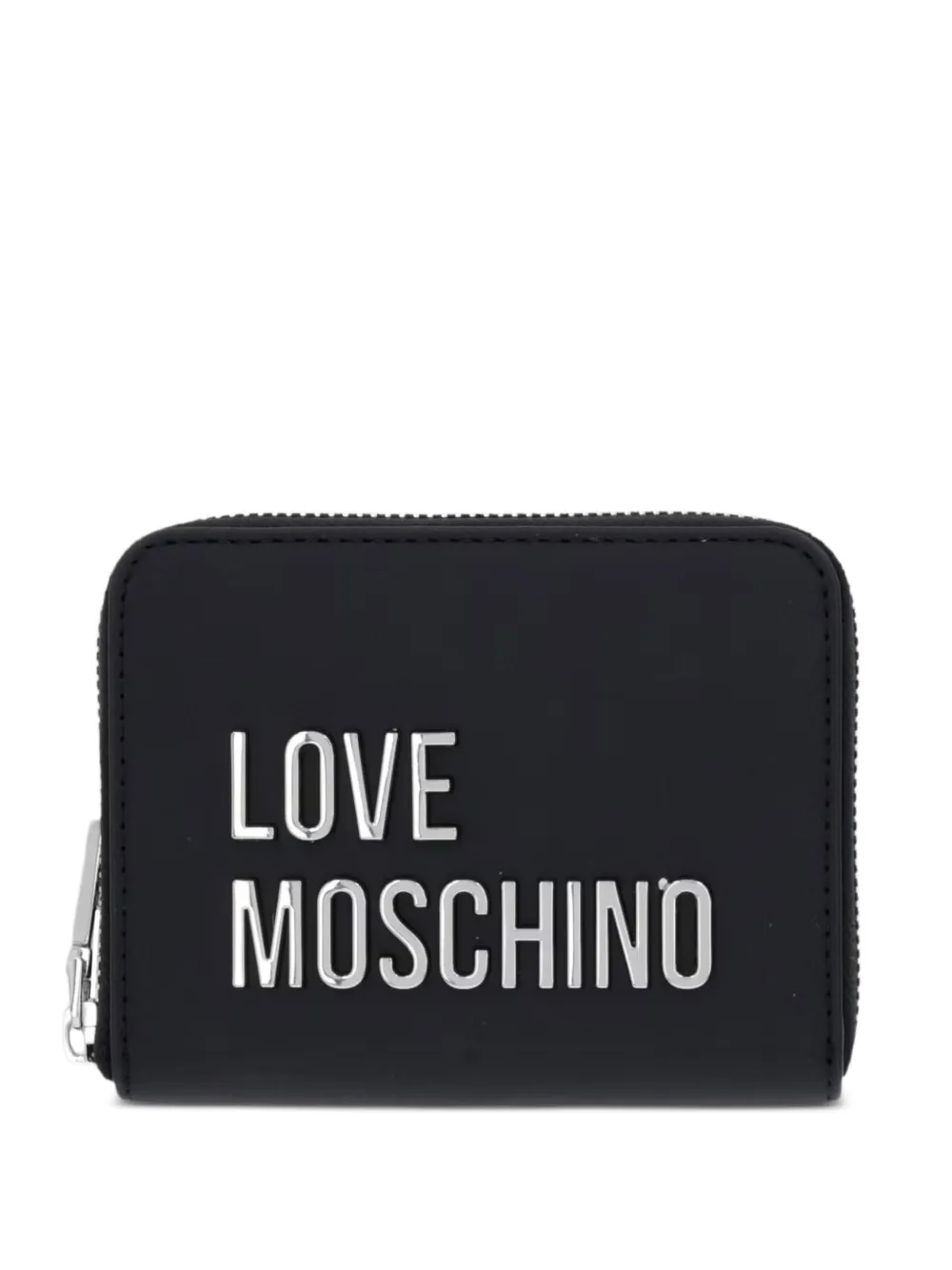 Love Moschino logo-lettering zip-around wallet
