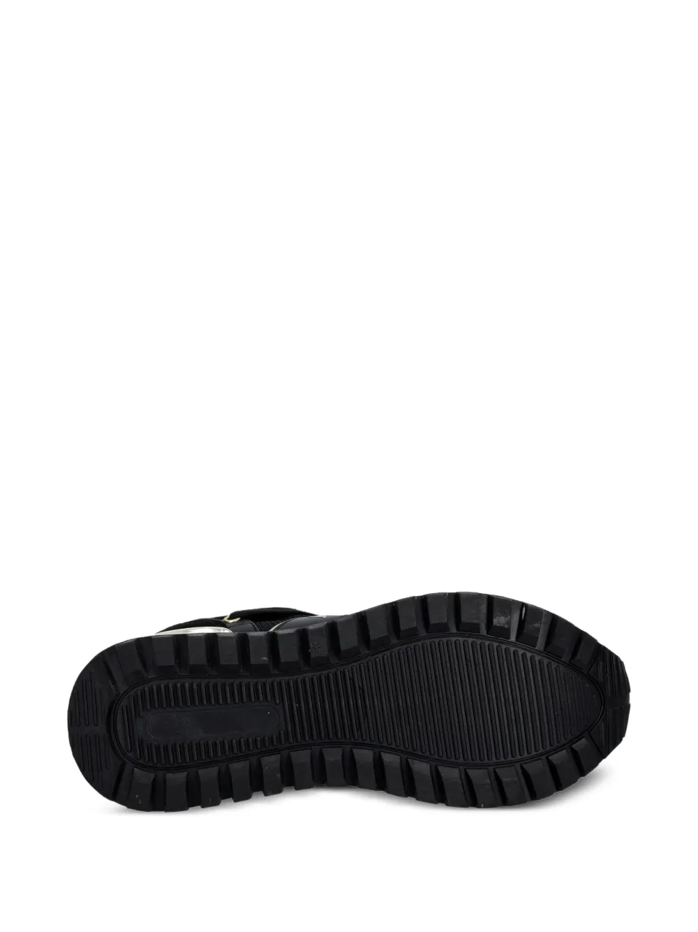 Just Cavalli logo-print panelled sneakers Zwart