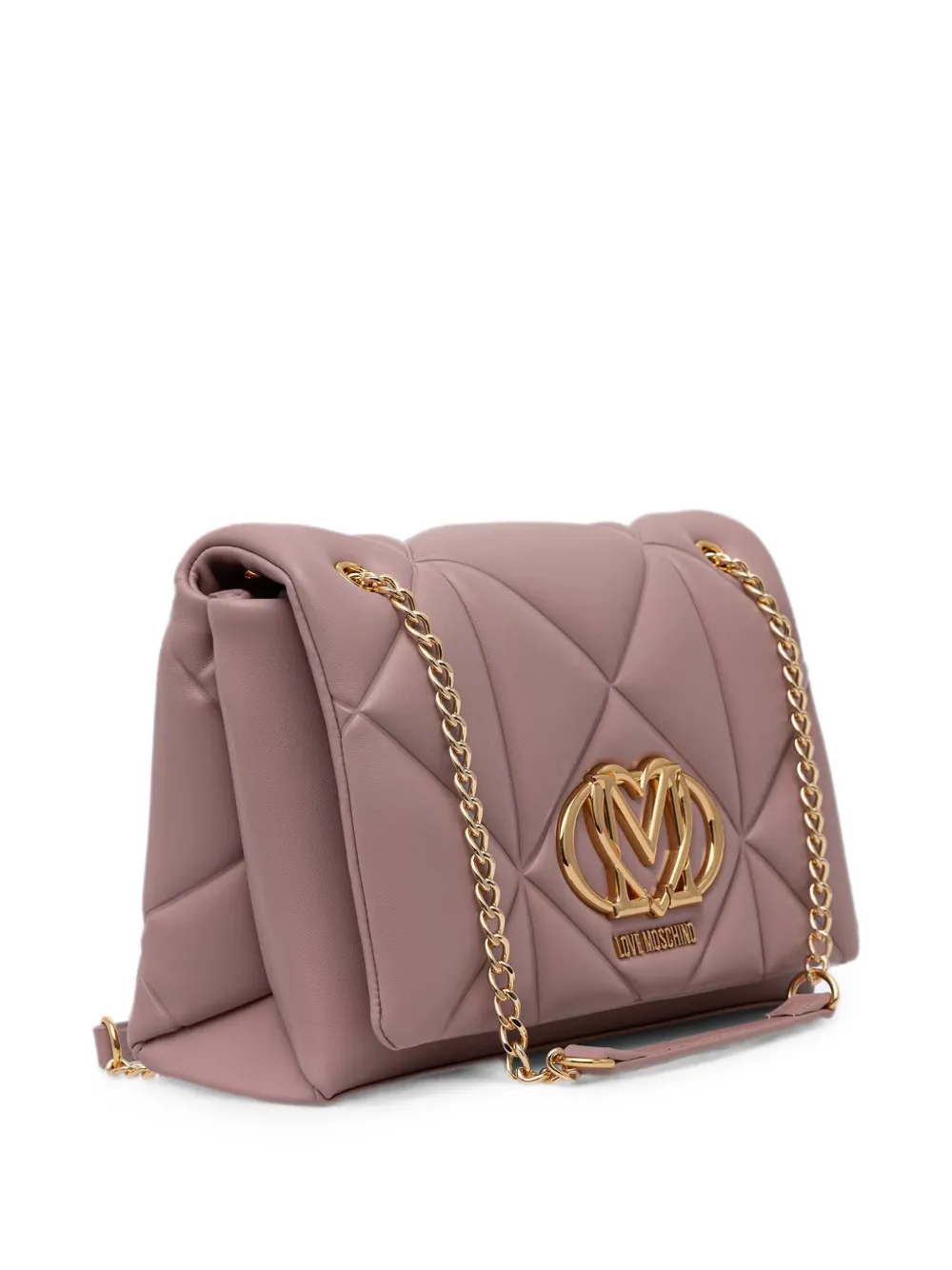 Love Moschino Crossbodytas met logoplakkaat Roze