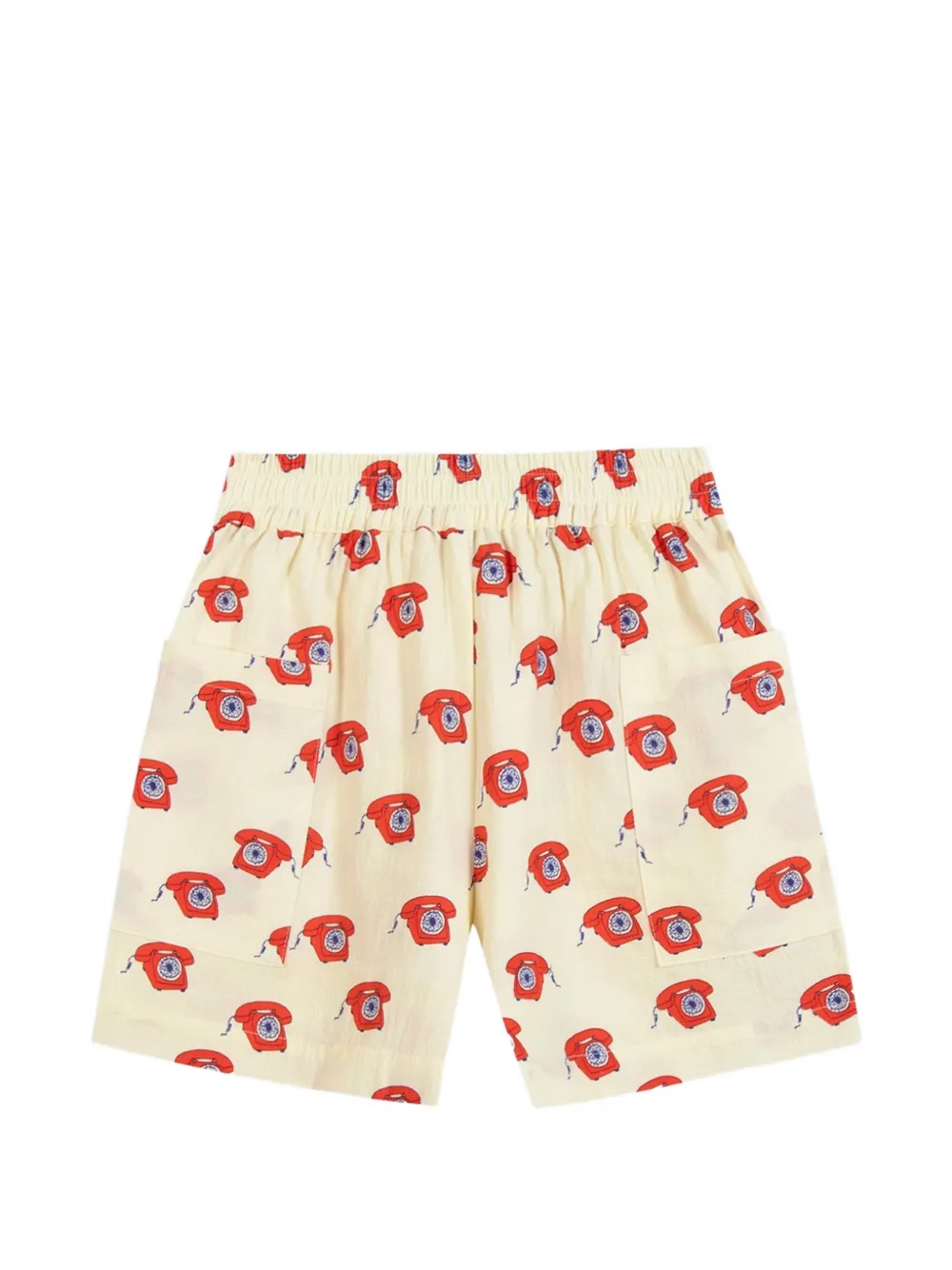 Bonton Lois telephone-print shorts - Toni neutri