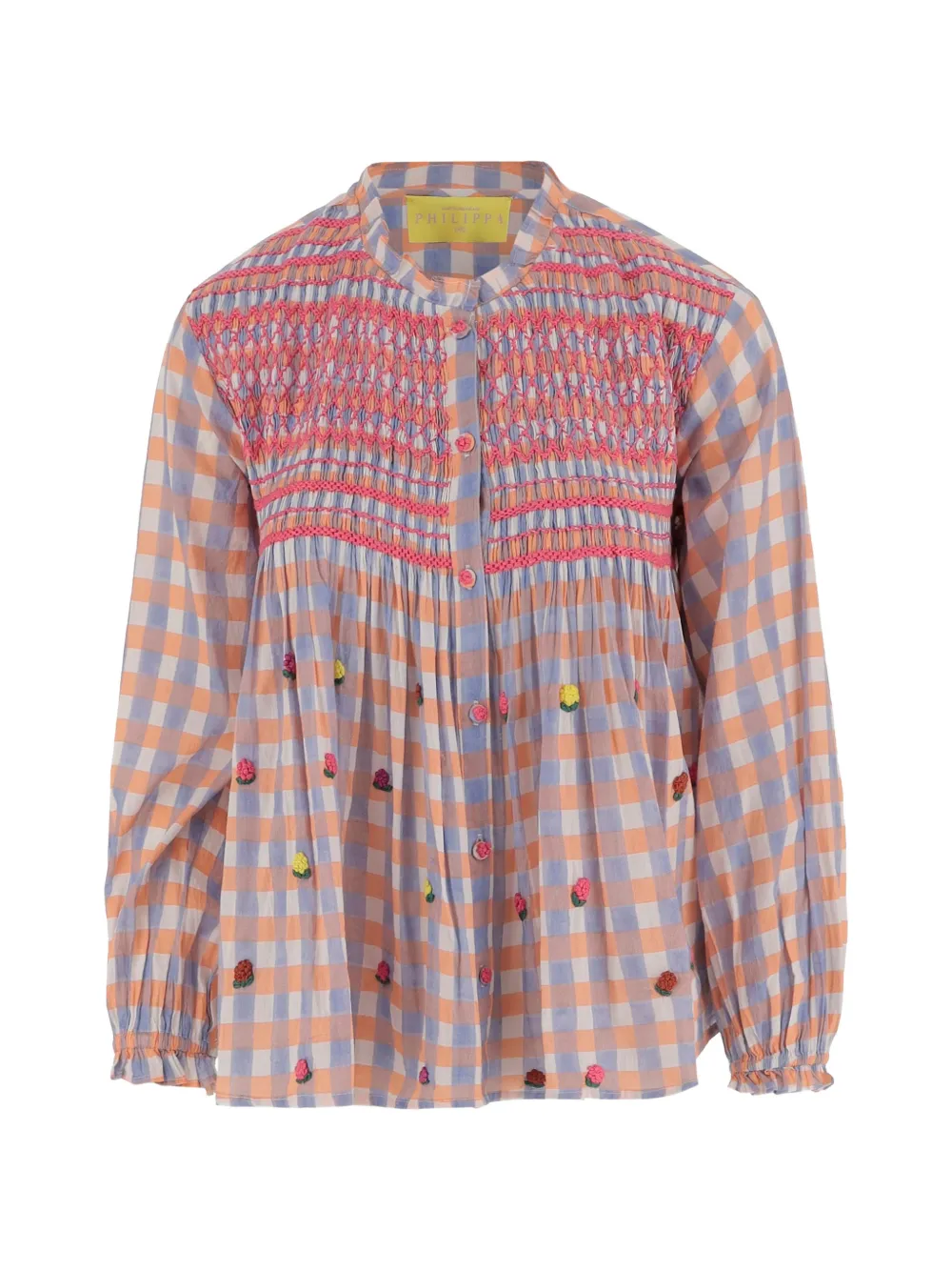 PHILIPPA 1970 Adriana patterned shirt - Arancione