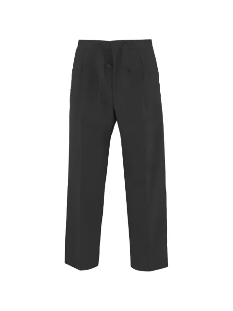 BOSS drawstring pleated trousers
