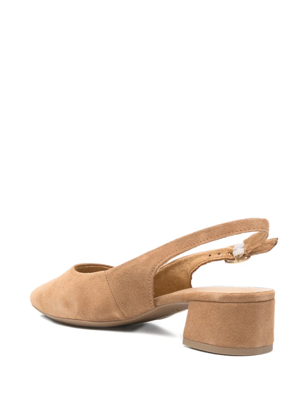 TAMARIS Suède slingback pumps Beige