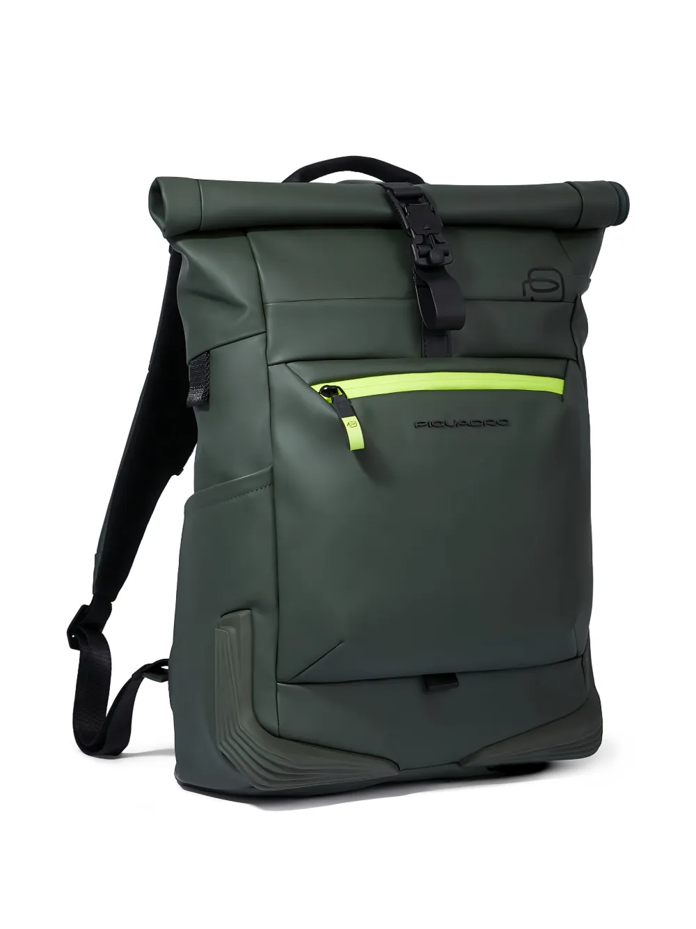 PIQUADRO 15 6-inch rugzak met col Groen