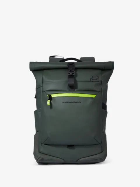 PIQUADRO ロールトップ バックパック