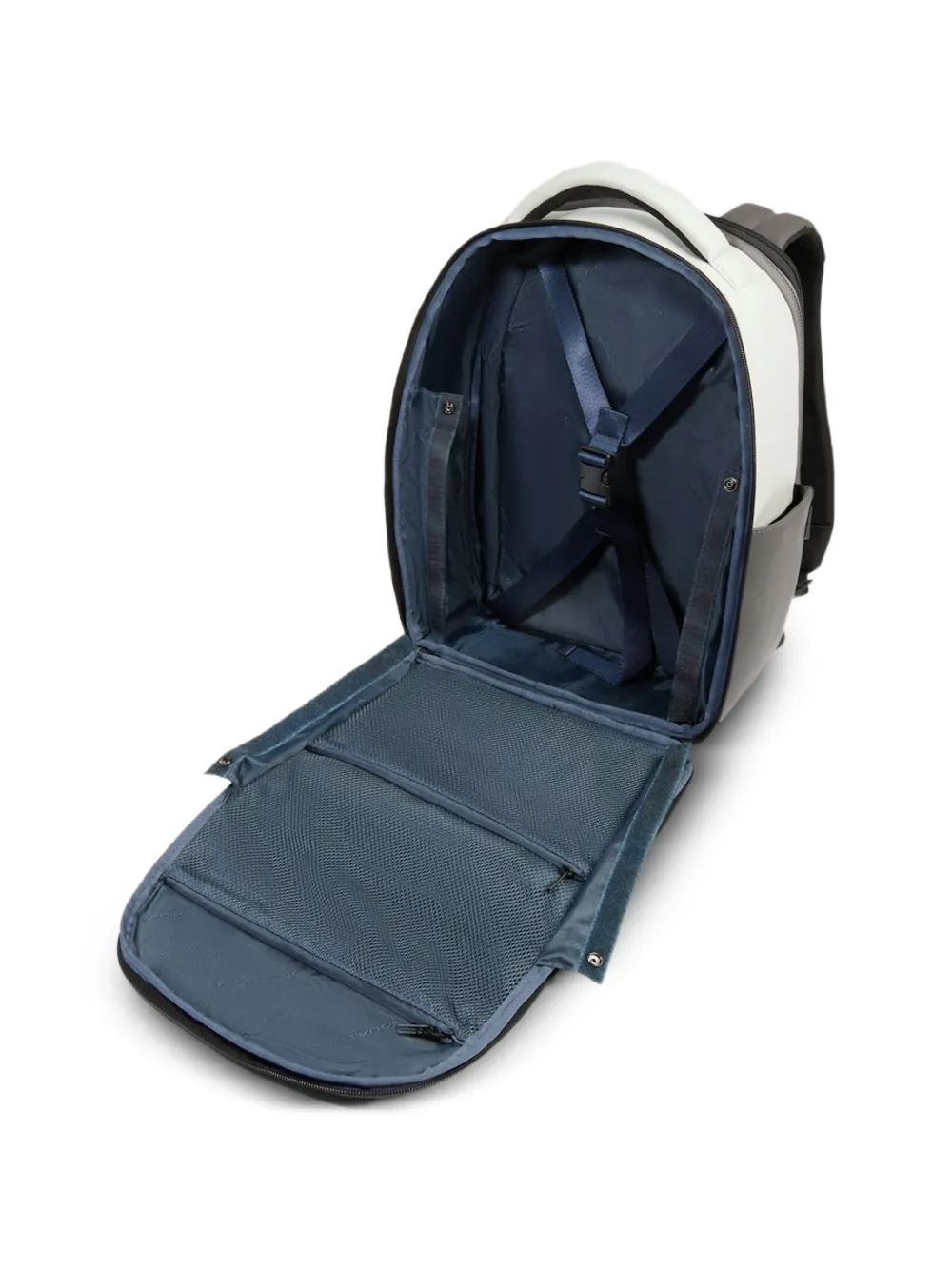 PIQUADRO Laptoprugzak met ritssluiting Grijs