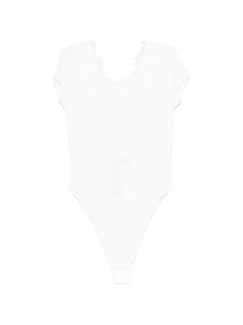 Ermanno Scervino lace-trim bodysuit