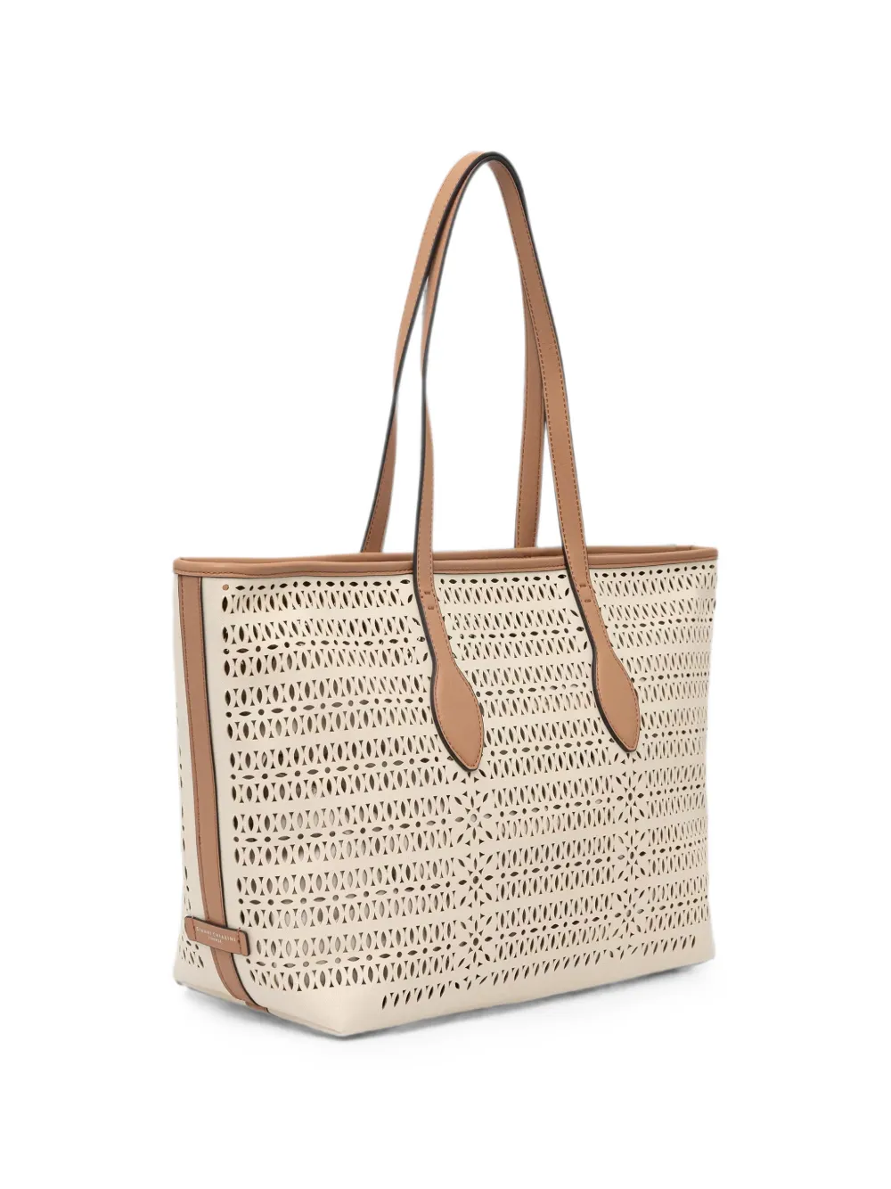 GIANNI CHIARINI Mashup shopper met uitgesneden details Beige