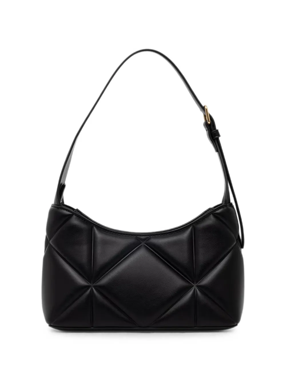 Love Moschino Shopper met logoplakkaat Zwart