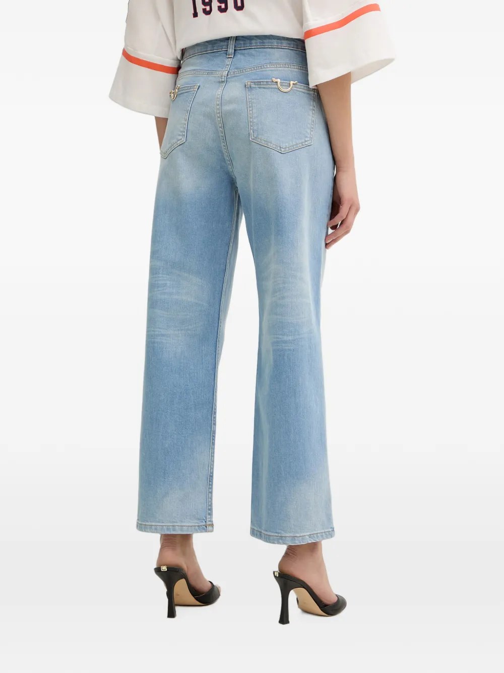 Just Cavalli Jeans met vervaagd-effect Blauw