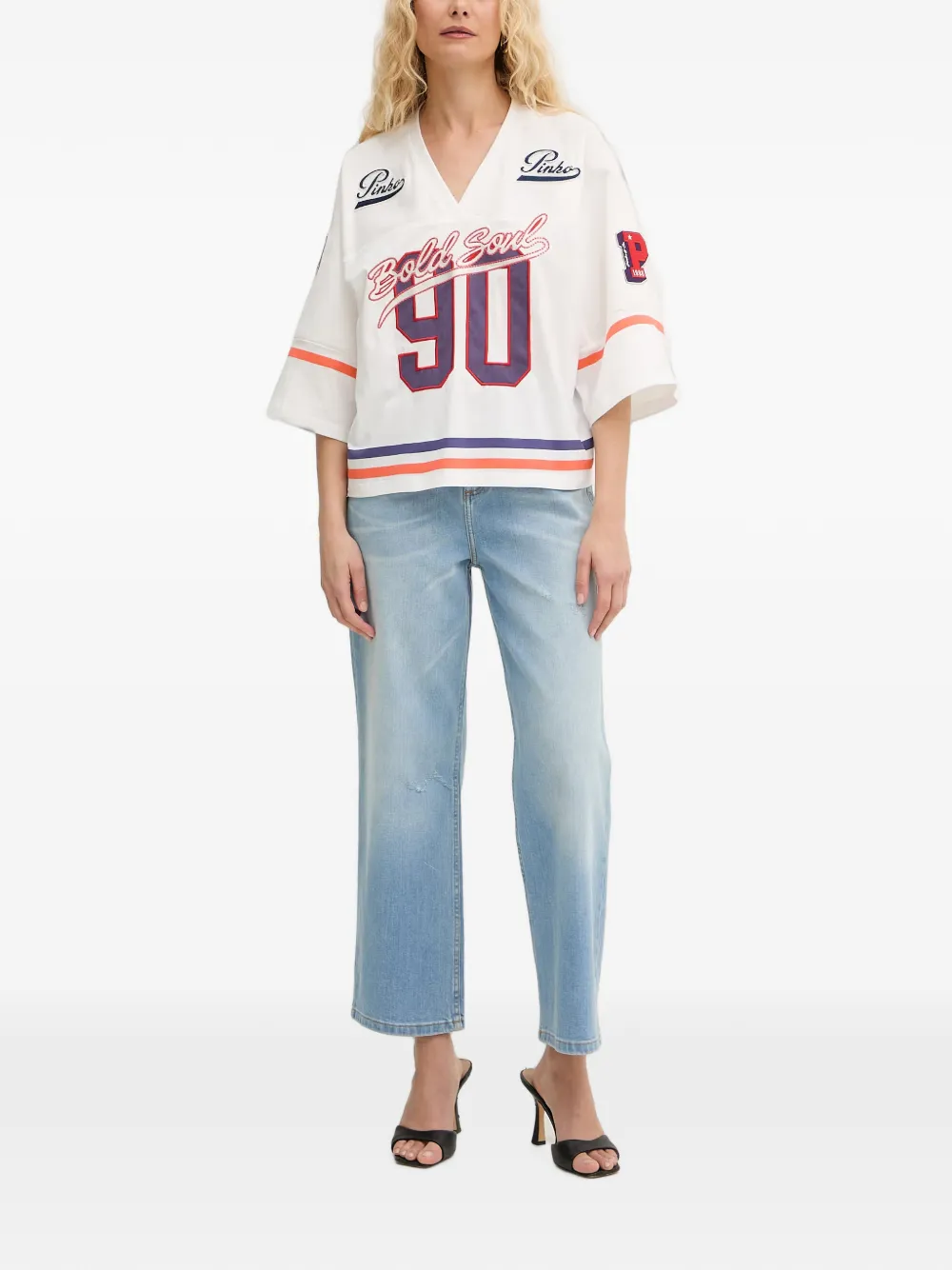 Just Cavalli Jeans met vervaagd-effect Blauw