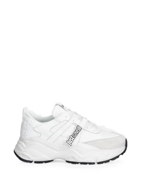Just Cavalli logo-patch sneakers