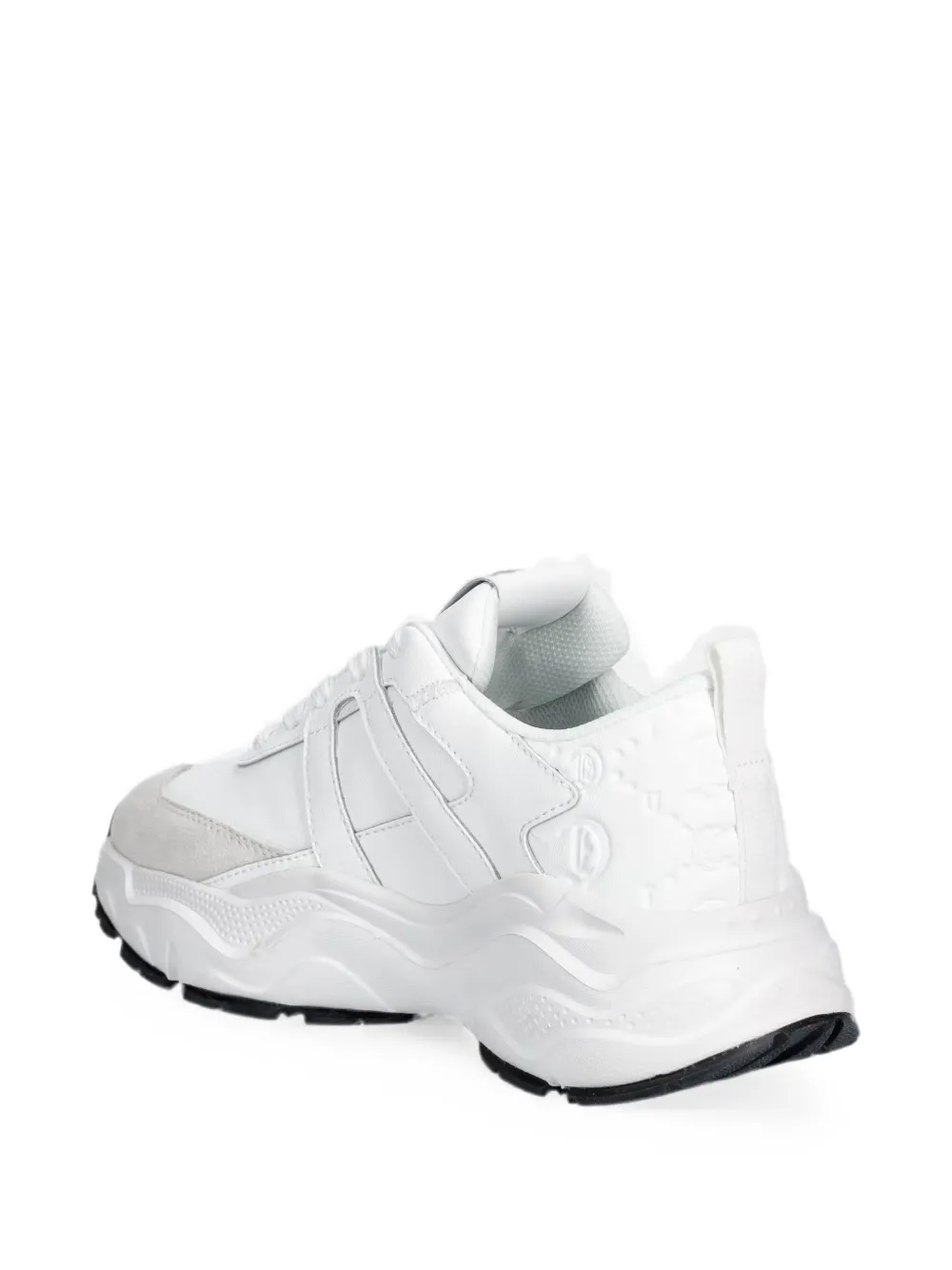 Just Cavalli logo-patch sneakers Wit