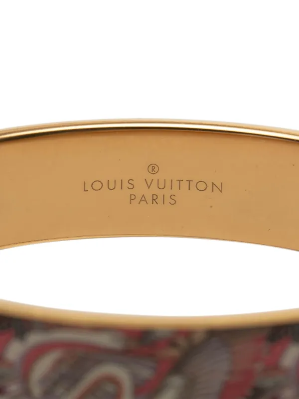 Louis Vuitton Pre-Owned 2018 ゴールドプレーテッド エナメル Louis Vuitton Pre-Owned 2018 ゴールドプレーテッド エナメル