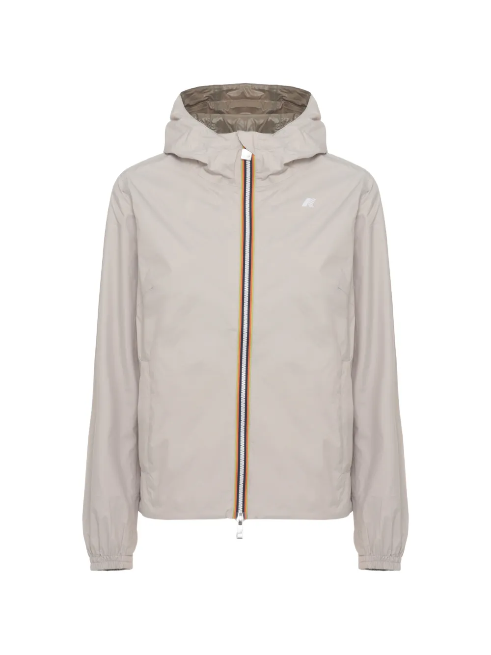 K-Way hoodie zip jacket - Toni neutri