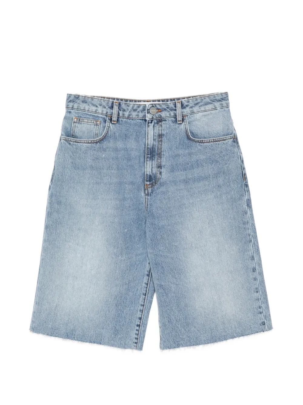 Róhe raw-cut denim shorts - Blau