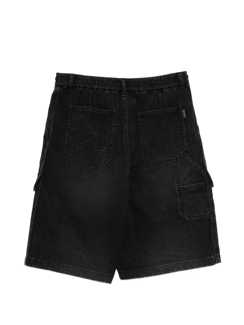 Juun.J Denim shorts Zwart